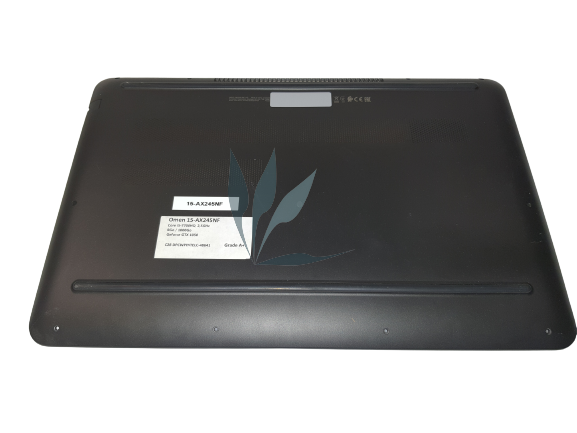 Fond de caisse noir pour HP Omen 15-AX